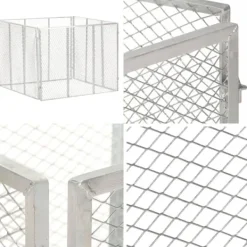 Outlet Kompostbeholder 100x100x77 cm galvaniseret jern - Kompostbeholder - Kompostbeholdere - Home & Living Kompostering