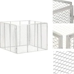 Sale Kompostbeholdere - Living kompostbeholder 100x100x77 cm galvaniseret jern Kompostering