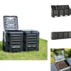 Best Kompostbeholdere - Living kompostbeholder 1600 l sort Kompostering