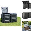 Kompostering^Kompostbeholdere - Living kompostbeholder 800 l sort