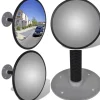 Konvekst trafikspejl akryl 30 cm indendørs sort - Trafikspejl - Trafikspejle - Home & Living Sikkerhedsspejle