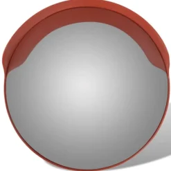 Sikkerhedsspejle^Konvekst trafikspejl i PC plast til udendørs brug | Diameter: 60 cm | Farve: Orange