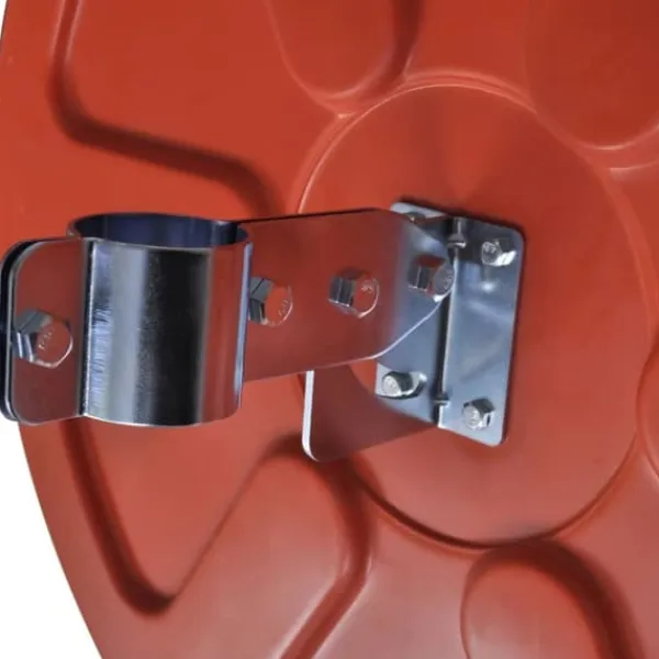Sikkerhedsspejle^Konvekst trafikspejl i PC plast til udendørs brug | Diameter: 60 cm | Farve: Orange
