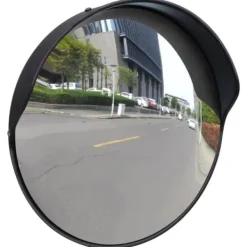 Sikkerhedsspejle^Konvekst trafikspejl PC plast sort 30 cm udendørs - Trafikspejl - Trafikspejle - Home & Living