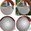 Sikkerhedsspejle^Konvekst trafikspejl PC plast orange 45 cm udendørs - Trafikspejl - Trafikspejle - Home & Living