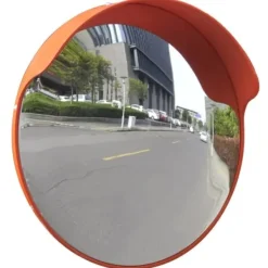 Sikkerhedsspejle^Konvekst trafikspejl PC plast orange 45 cm udendørs - Trafikspejl - Trafikspejle - Home & Living