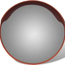 Sikkerhedsspejle^Konvekst trafikspejl PC plast orange 45 cm udendørs - Trafikspejl - Trafikspejle - Home & Living