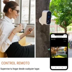 Sikkerhedsmonitorer & Videokameraer^Konyks Camini Air 2 Solar Overvågningskamera
