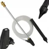 Kärcher K2-K7 messingtilslutning sandblæsningssæt keramisk dyse 3m slangelanse 460mm Havemaskiner