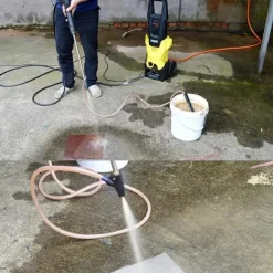 Kärcher K2-K7 messingtilslutning sandblæsningssæt keramisk dyse 3m slangelanse 460mm Havemaskiner