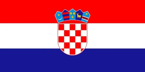 New Kroatiens flag Flag & Vindposer