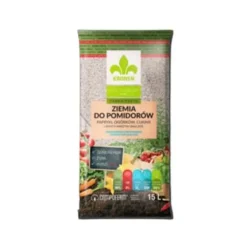 Hot KRONEN TERRA PRETA Jord til tomater, peberfrugter, agurker og grøntsager uden tørv 15L Jord & Sand
