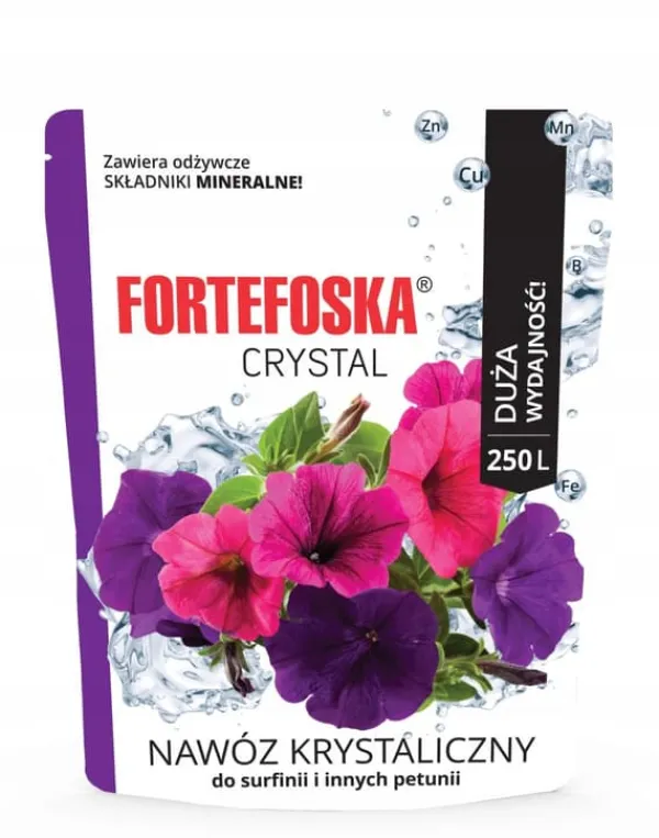Online KRYSTALGØDNING TIL SURFINIA FORTEFOSKA CRYSTAL 250G MEGET EFFEKTIV Gødningsmidler