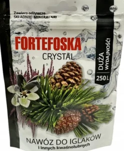 Gødningsmidler^KRYSTALLIN GØDNING TIL NÅLETRÆER FORTEFOSKA CRYSTAL 250G MEGET EFFEKTIV