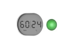 Outlet Kuldioxiddetektor, 3 i 1 funktion, 10 års batterilevetid, realtidsmålinger,1 stk Røg- & Kulmonoxiddetektorer