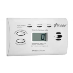 Røg- & Kulmonoxiddetektorer^Kuliltedetektor Kidde K7DCO med display Hvid