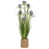Online Kunstig blomst I HAVE H70cm, lilla krysantemum, græs med potte Blomster