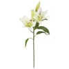 Blomster^Kunstig blomst I HAVE H75cm, hvid lilje