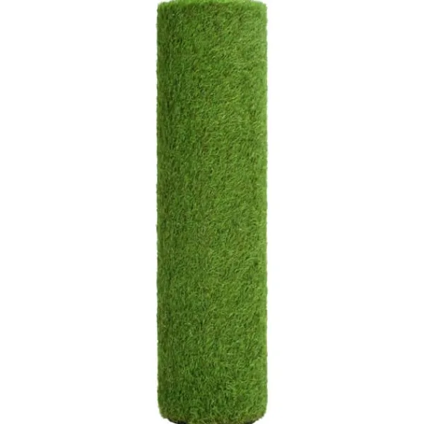 Haveduge^Kunstig flora - Living kunstgræs 1x5 m/40 mm grøn