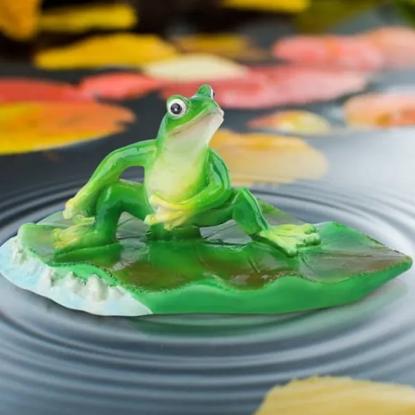 Havedekorationer^Kunstig Flydende Vandblomst Animal Pond til Hjem og Festdekoration og Ferie