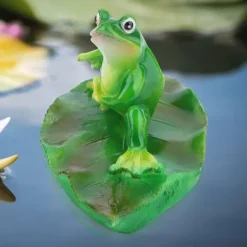 Havedekorationer^Kunstig Flydende Vandblomst Animal Pond til Hjem og Festdekoration og Ferie