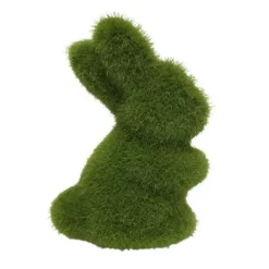 Havedekorationer^Kunstig Mos Kanin Havestatuer Ornamenter Holdbar Letvægts Kunstig Dyreornament til Skab Kontor