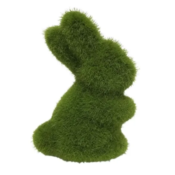 Havedekorationer^Kunstig Mos Kanin Havestatuer Ornamenter Holdbar Letvægts Kunstig Dyreornament til Skab Kontor