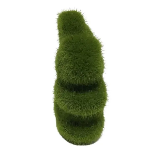 Havedekorationer^Kunstig Mos Kanin Havestatuer Ornamenter Holdbar Letvægts Kunstig Dyreornament til Skab Kontor