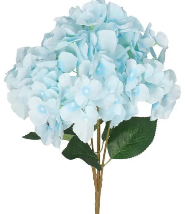 Blomster^KUNSTIGE BLOMSTER PLANTER BUKETT HORTENSINSOM LIV 44CM