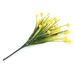 Blomster^Kunstige Falske Blomster Bundt Udendørs Grønne Buske Planter Indendørs Udendørs Hjem Haveindretning