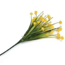 Blomster^Kunstige Falske Blomster Bundt Udendørs Grønne Buske Planter Indendørs Udendørs Hjem Haveindretning