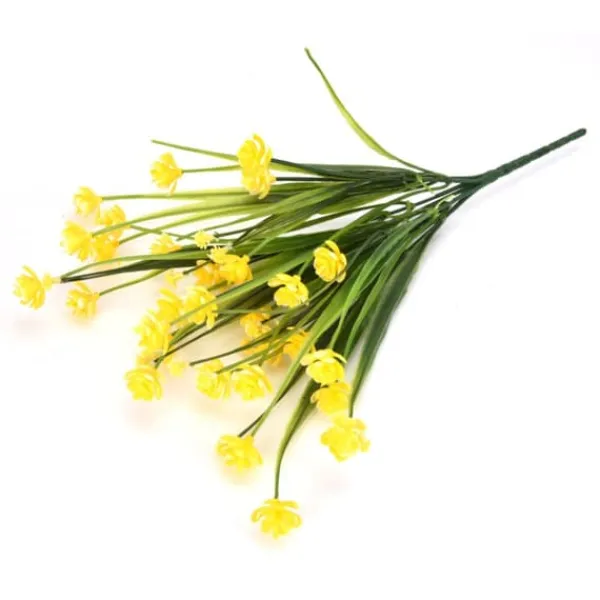 Blomster^Kunstige Falske Blomster Bundt Udendørs Grønne Buske Planter Indendørs Udendørs Hjem Haveindretning