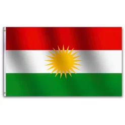 Sale Kurdistan Flag - 150 x 90 cm Flag & Vindposer