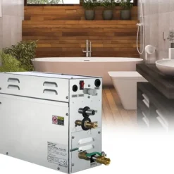 Sauna^9KW dampgenerator til SPA rum med digitalt display. Velegnet til sauna og kommercielle dampbad. Ideel til hjemmebrug.