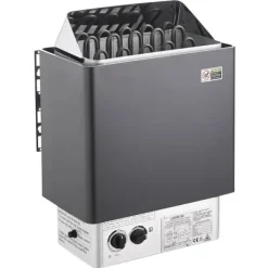 Sauna^8KW Elektrisk Saunaovne, Indbygget Styring, Ideel til 8-12 m³ Hjemmespa, Energibesparende, Hurtig Opvarmning