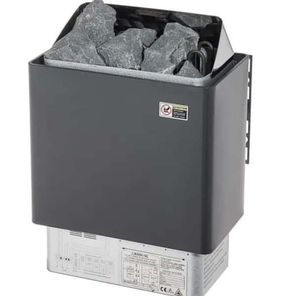 Sauna^6KW Elektrisk Saunavarmer, Digital Controller, Ideel til 5-9 m³ Home Spa, effektiv opvarmning, energieffektivisering