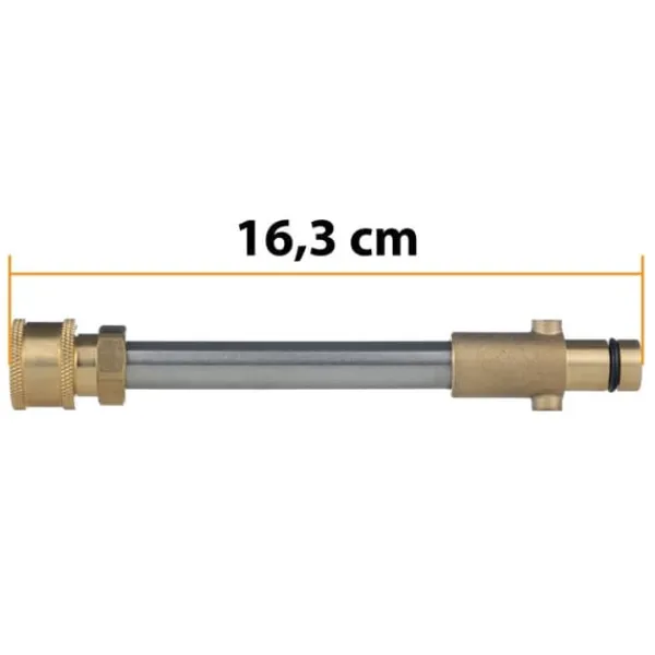 Havemaskiner^Lanse/adapter (1/4QRC-Gerni) Bajonet til tilslutning af tilbehør med 1/4" lynkobling til Nilfisk/Gerni/Husqvarna/Sthil-serien