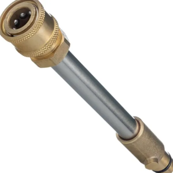 Havemaskiner^Lanse/adapter (1/4QRC-Gerni) Bajonet til tilslutning af tilbehør med 1/4" lynkobling til Nilfisk/Gerni/Husqvarna/Sthil-serien