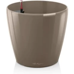 Krukker & Plantebeholdere^LECHUZA Classico Premium 60 blomkruka - komplett set, blank taupe