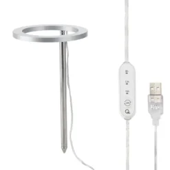 Kit Til Plante- & Urtedyrkning^LED Grow Light ABS 5V 53.55lm/w Enkelthoved Gul Full Spectrum Plant Grow Light