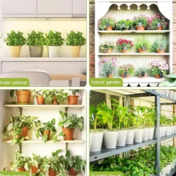 Kit Til Plante- & Urtedyrkning^LED lyspaneler til planter - EU-adapter