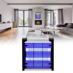 Insektmiddel & Dyreafvisende Middel^LED mygglampa Mosquito Killer Light Insekt myggavvisad lampa för hushållskontor CN 220V