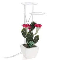 Krukkeplanter Indendørs^LED Plant Grow Light 5 dimbara lägen Timing USB LED-växtlampa för suckulenter krukväxter