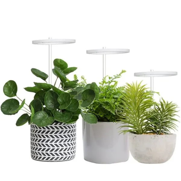 Krukkeplanter Indendørs^LED Plant Grow Light 5 dimbara lägen Timing USB LED-växtlampa för suckulenter krukväxter