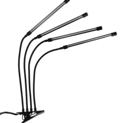 Sale LED plantevækstlampe 80 dioder TIMER 25 W hjemmedyrkning uden netadapter Kit Til Plante- & Urtedyrkning