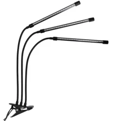 Outlet LED plantevækstlampe 60 dioder TIMER 24 W til hjemmedyrkning uden netadapter Kit Til Plante- & Urtedyrkning