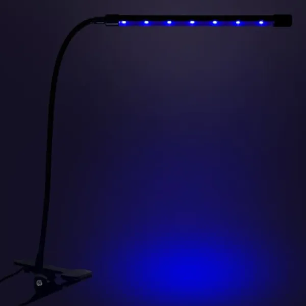 Krukkeplanter Indendørs^LED plantevækstlampe 20 dioder TIMER 9W hjemmedyrkning med netadapter