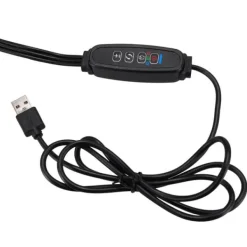 Clearance LED plantevækstlampe 72 dioder TIMER 25 W hjemmeplantedyrkning uden netadapter Kit Til Plante- & Urtedyrkning