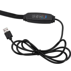LED plantevækstlampe 80 dioder TIMER 25 W hjemmeplantedyrkning med netadapter Kit Til Plante- & Urtedyrkning