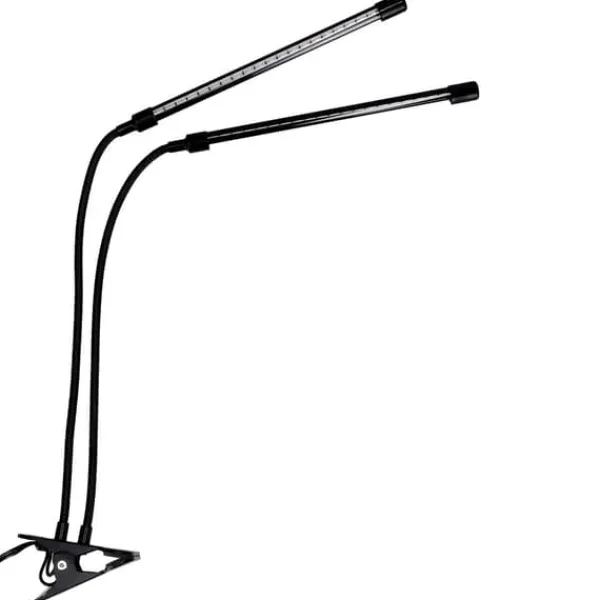 Kit Til Plante- & Urtedyrkning^LED plantevækstlampe 40 dioder TIMER 15 W til hjemmedyrkning uden netadapter